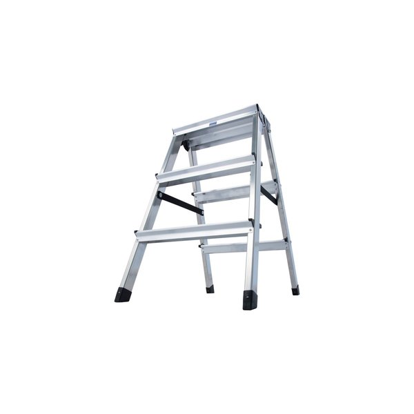 Krause MONTO Stufen-DoppelLeiter Dopplo 2x3 Stufen