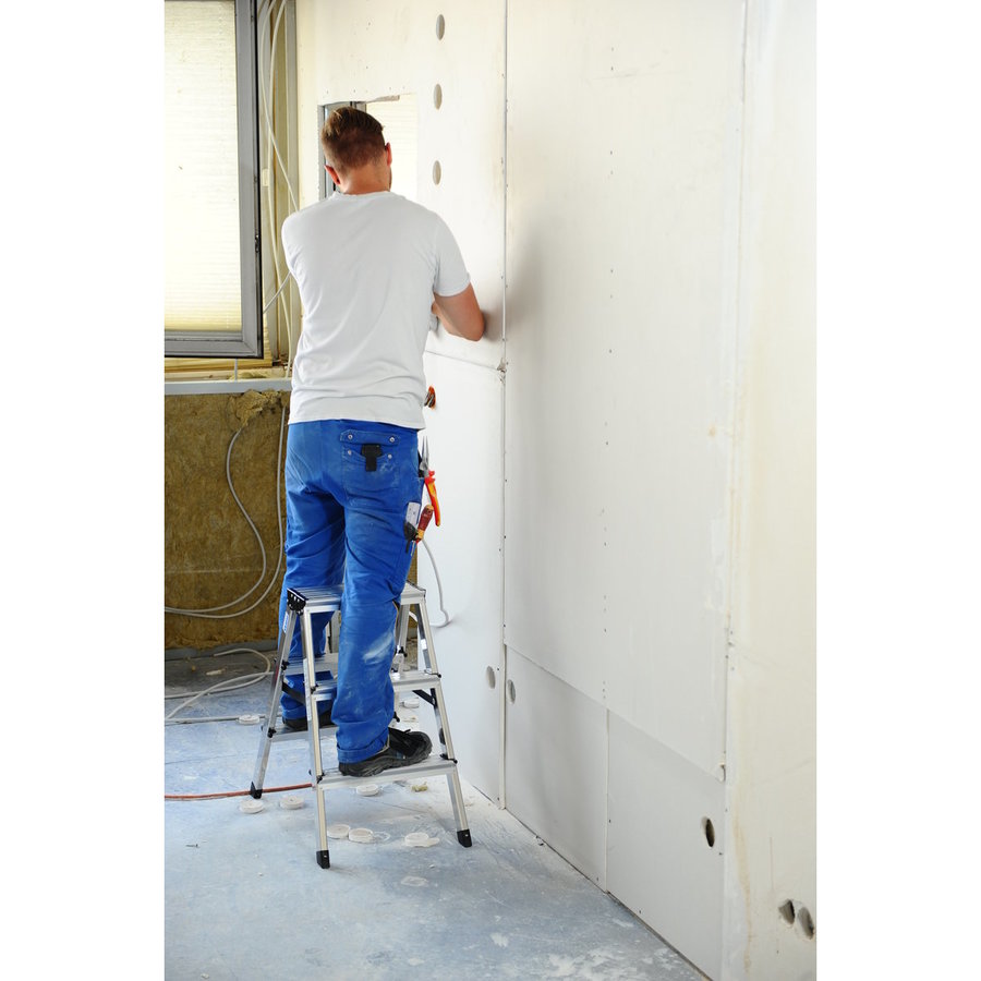 Krause MONTO Stufen-DoppelLeiter Dopplo 2x3 Stufen