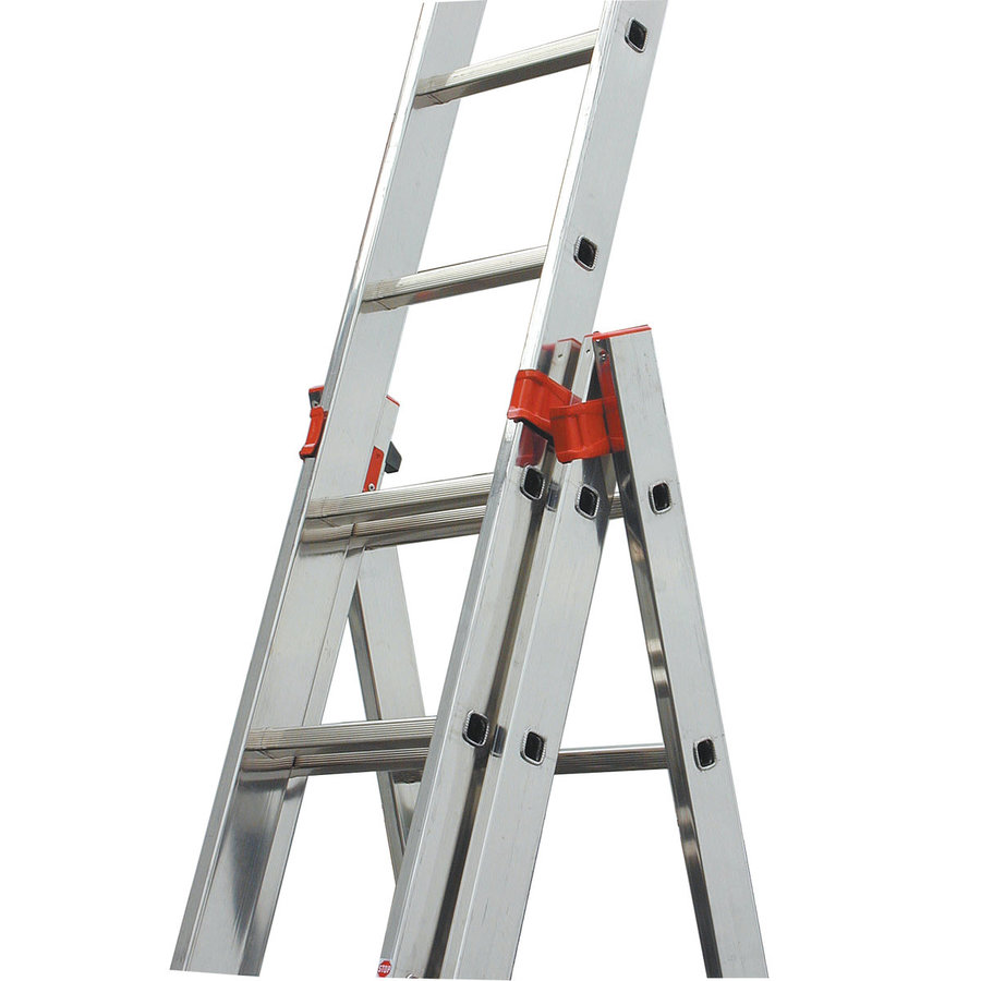 Krause MONTO Sprossen-VielzweckLeiter Tribilo 3x9 Sprossen