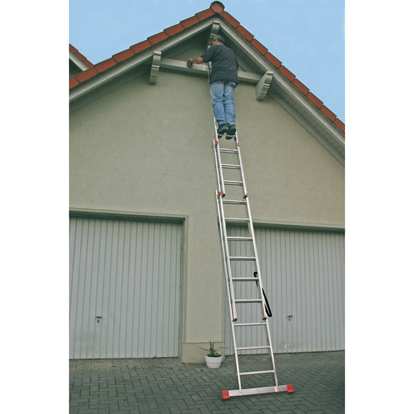 Krause MONTO Sprossen-VielzweckLeiter Tribilo 3x9 Sprossen