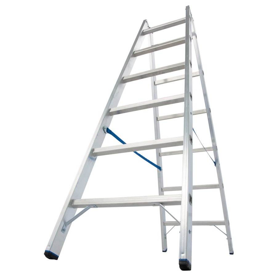 Krause STABILO Sprossen-DoppelLeiter 2x6 Sprossen
