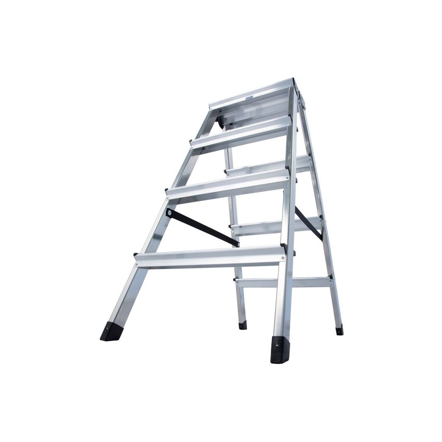 Krause MONTO Stufen-DoppelLeiter Dopplo 2x4 Stufen