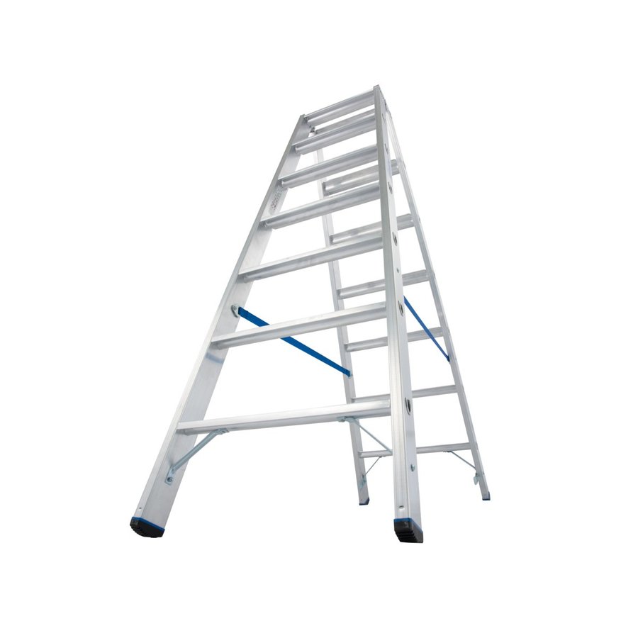 Krause STABILO Stufen-DoppelLeiter 2x7 Stufen