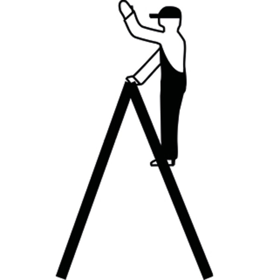 Krause STABILO Stufen-DoppelLeiter 2x8 Stufen