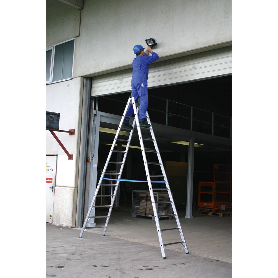 Krause STABILO Sprossen-DoppelLeiter 2x12 Sprossen