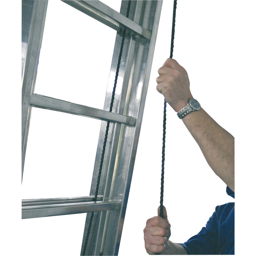 Krause MONTO Sprossen-SeilzugLeiter Robilo zweiteilig 2x18 Sprossen