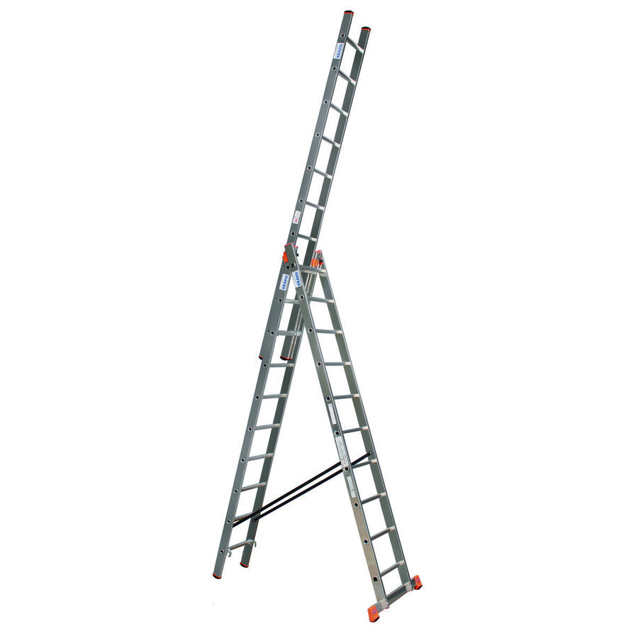 Krause MONTO Sprossen-VielzweckLeiter Tribilo 3x10 Sprossen