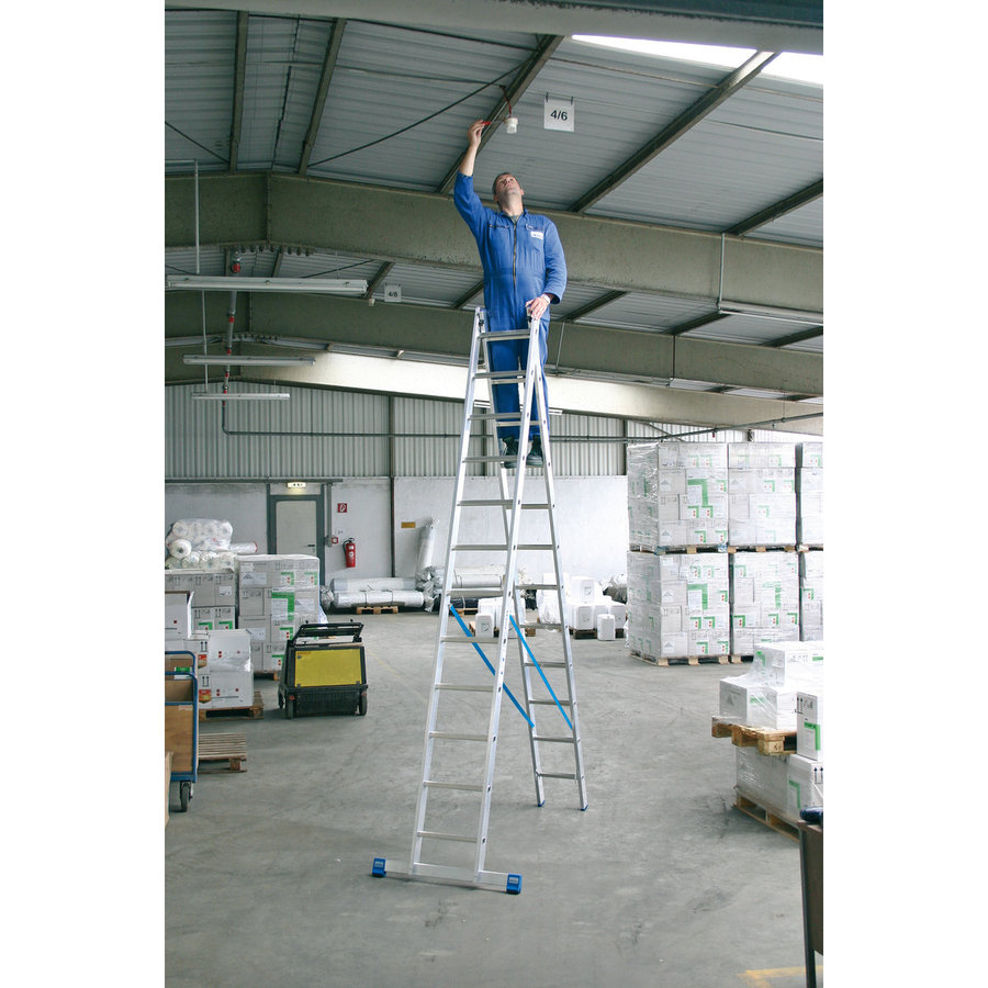 Krause STABILO Sprossen-Mehrzweckleiter 2x12 Sprossen