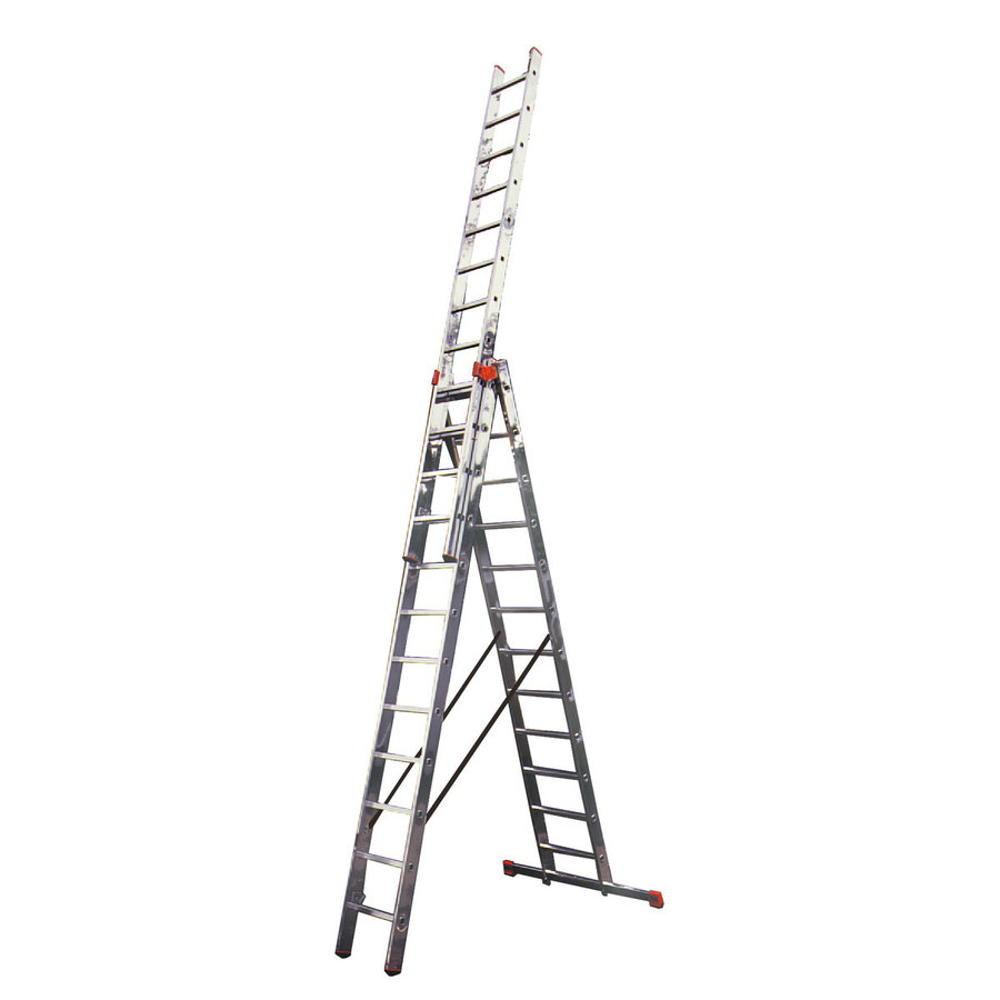 Krause MONTO Sprossen-VielzweckLeiter Tribilo 3x12 Sprossen