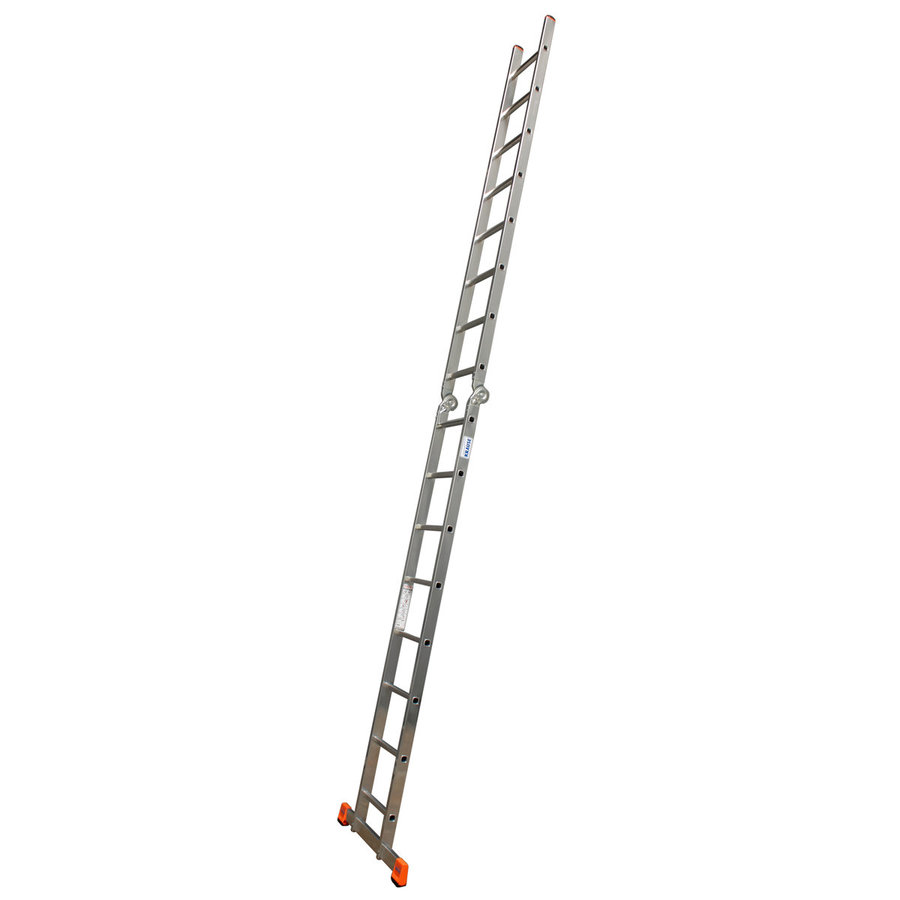 Krause MONTO Sprossen-Gelenk-DoppelLeiter TriMatic 2x8 Sprossen