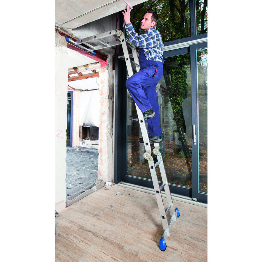 Krause STABILO Sprossen-Gelenk-UniversalLeiter 4x3 Sprossen