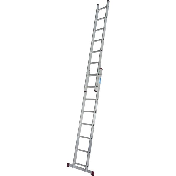 Krause CORDA Schiebe- und AnlegeLeiter 032119 2x8 Sprossen