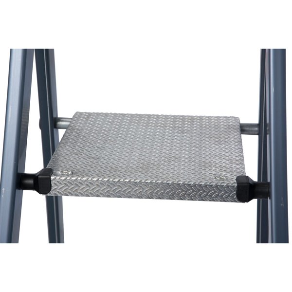 Krause MONTO Stufen-Stehleiter SePro S eloxiert 8 Stufen