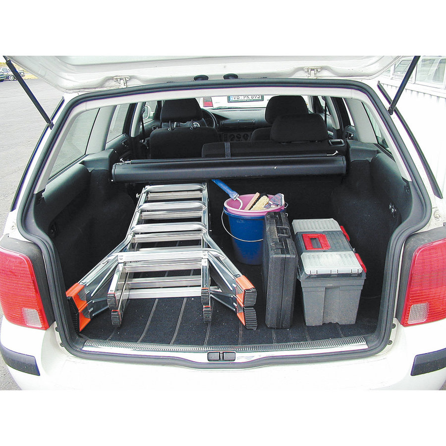 Krause MONTO - Sprossen-Gelenk-TeleskopLeiter - TeleMatic 4x4 Sprossen