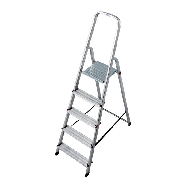 Krause CORDA Stufen-Stehleiter 5 Stufen