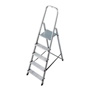 Krause CORDA Stufen-Stehleiter 5 Stufen