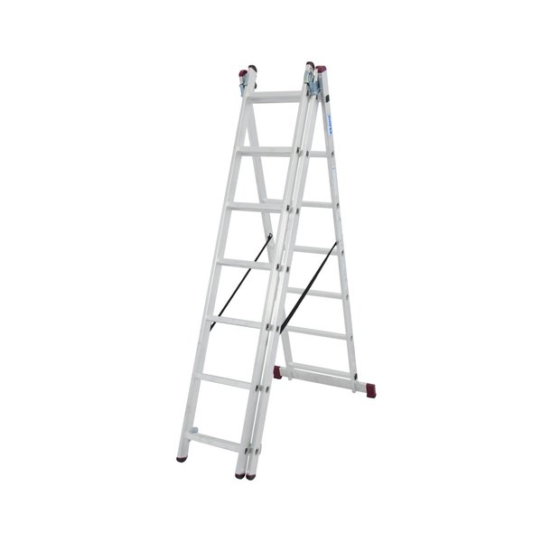 Krause CORDA Alu VielzweckLeiter 030375 3x7 Sprossen