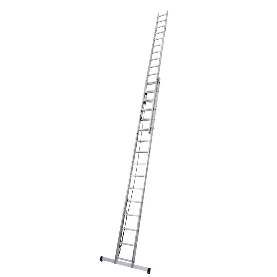 Krause CORDA SeilzugLeiter mit Traverse 2x16 Sprossen