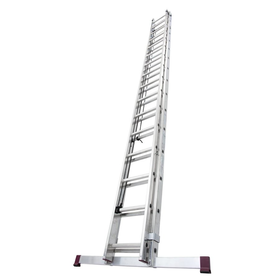 Krause CORDA SeilzugLeiter mit Traverse 2x16 Sprossen