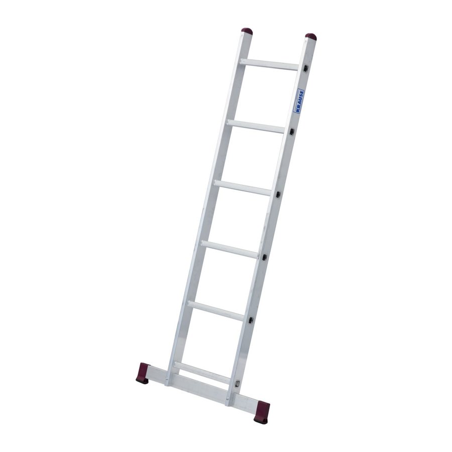 Krause CORDA Leitergerüst für Treppen geeignet 2x6 Sprossen