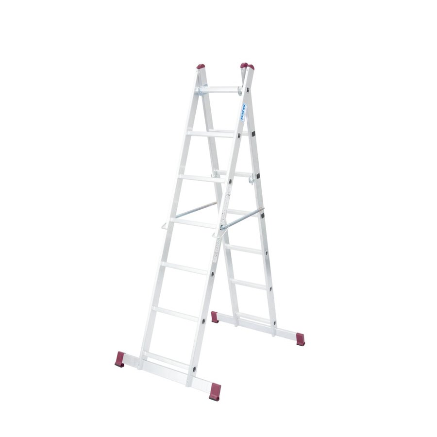 Krause CORDA Leitergerüst für Treppen geeignet 2x7 Sprossen