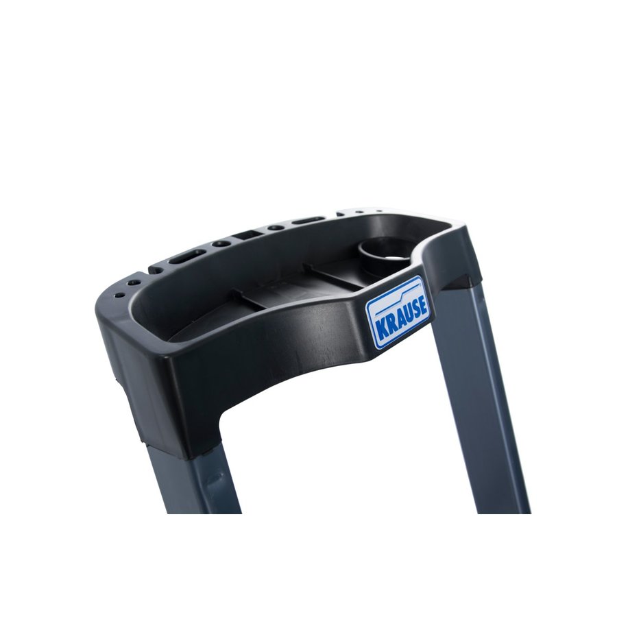 Krause MONTO Stufen-Stehleiter SePro S eloxiert 6 Stufen