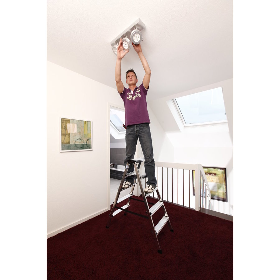 Krause MONTO Stufen-DoppelLeiter Dopplo 2x5 Stufen