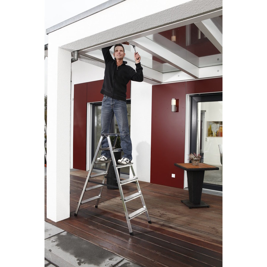 Krause MONTO Stufen-DoppelLeiter Dopplo 2x6 Stufen