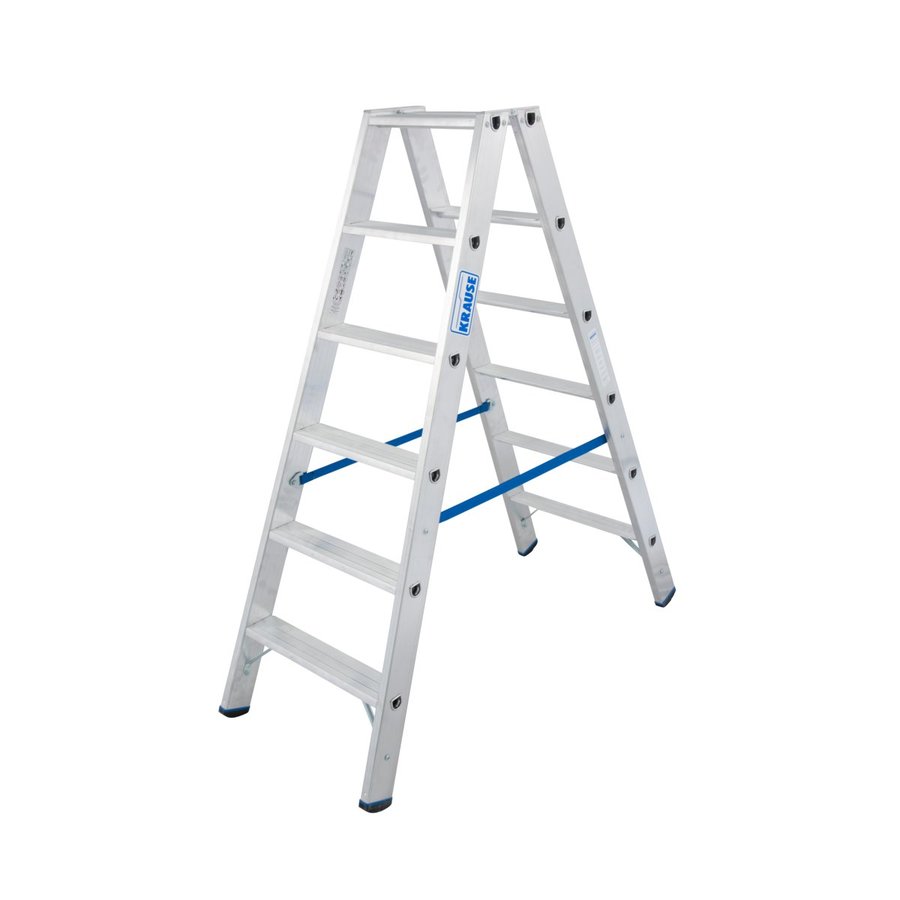 Krause STABILO Stufen-DoppelLeiter 2x6 Stufen