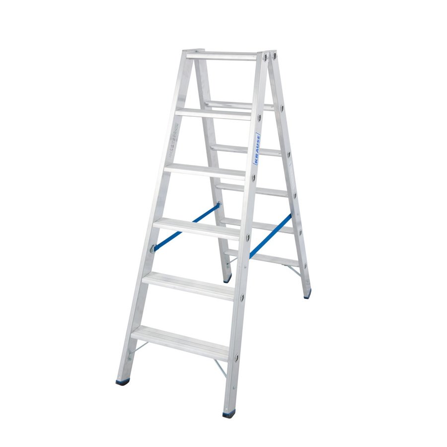 Krause STABILO Stufen-DoppelLeiter 2x6 Stufen