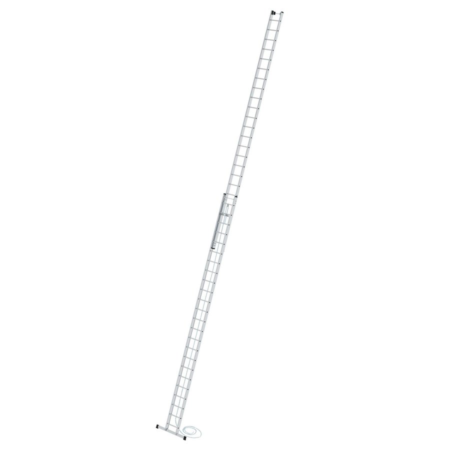 Günzburger Steigtechnik Sprossen-Seilzugleiter 2-teilig mit Standard-Traverse 2x24 Sprossen