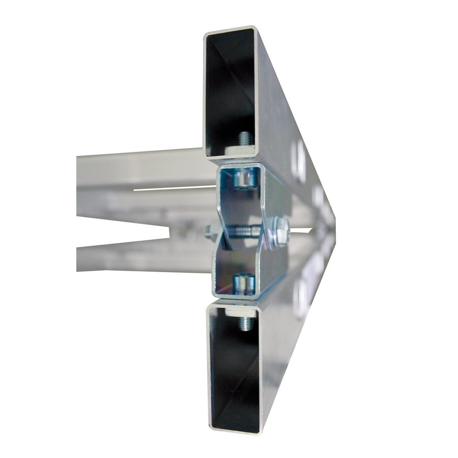 Günzburger Steigtechnik Sprossen-Stehleiter SprossenSafe R 13 2x10 Sprossen