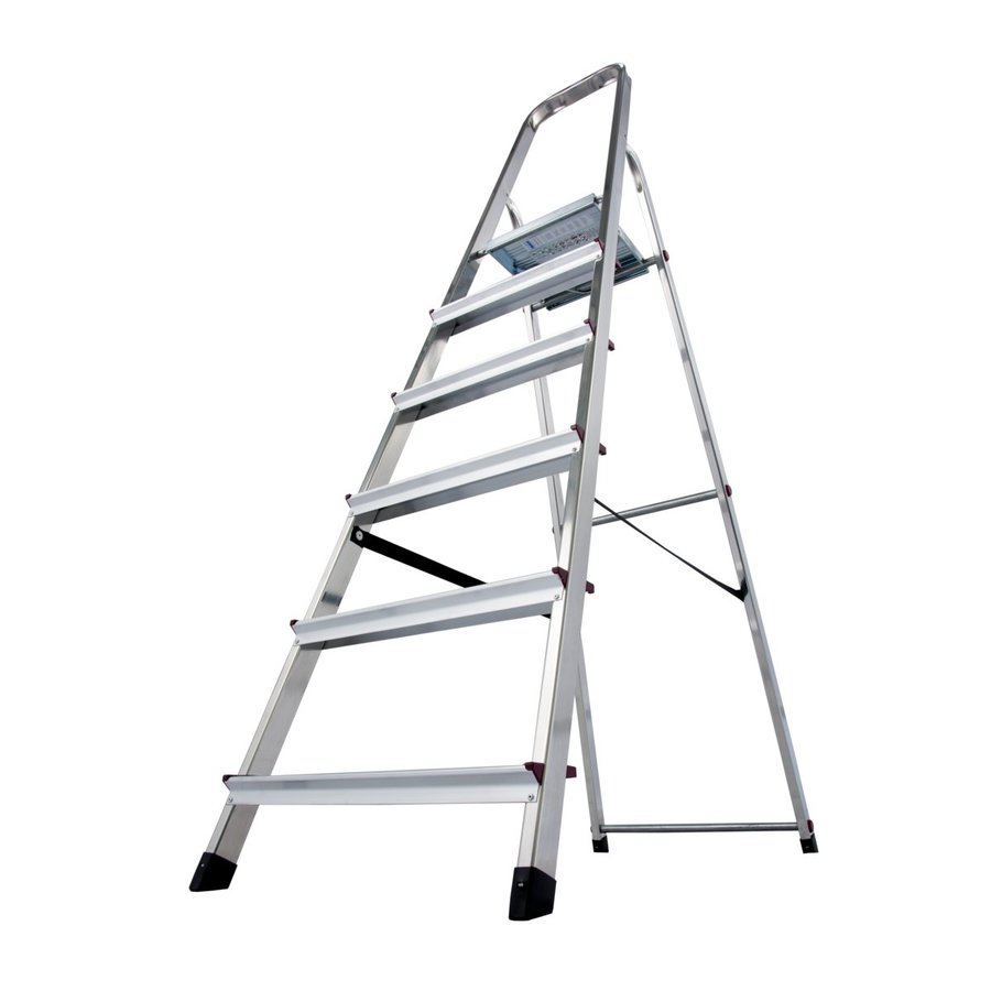 Krause CORDA Stufen-Stehleiter 6 Stufen