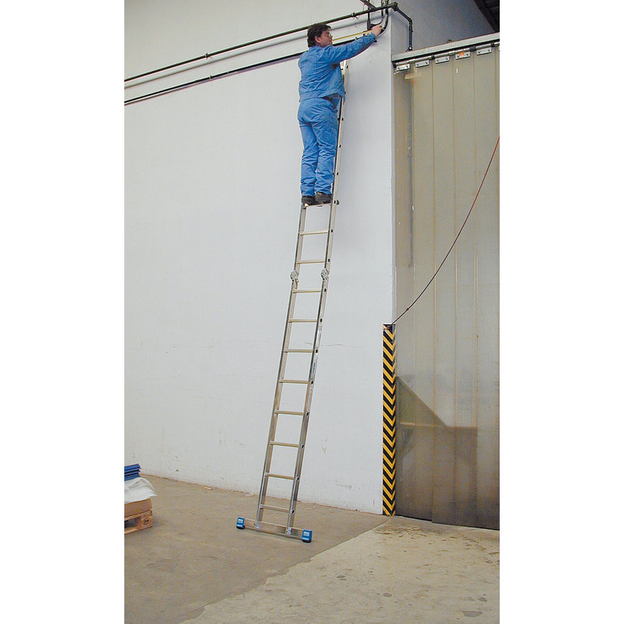 Krause STABILO Sprossen-Gelenk-DoppelLeiter 2x8 Sprossen