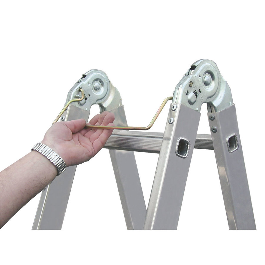 Krause STABILO Sprossen-Gelenk-DoppelLeiter 2x8 Sprossen