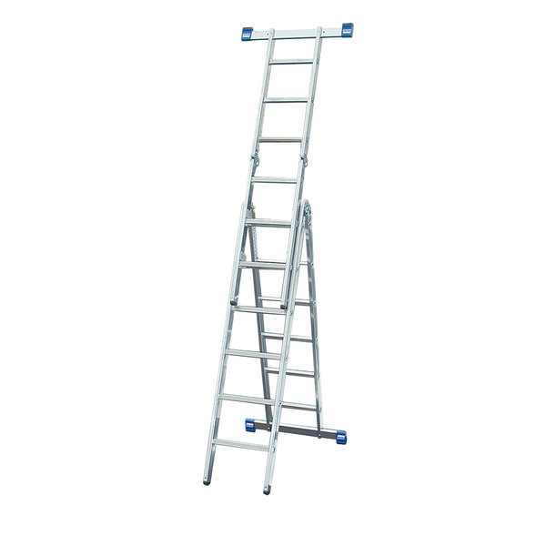 Krause STABILO Sprossen-Gelenk-CombiLeiter 2x3 und 2x6 Sprossen
