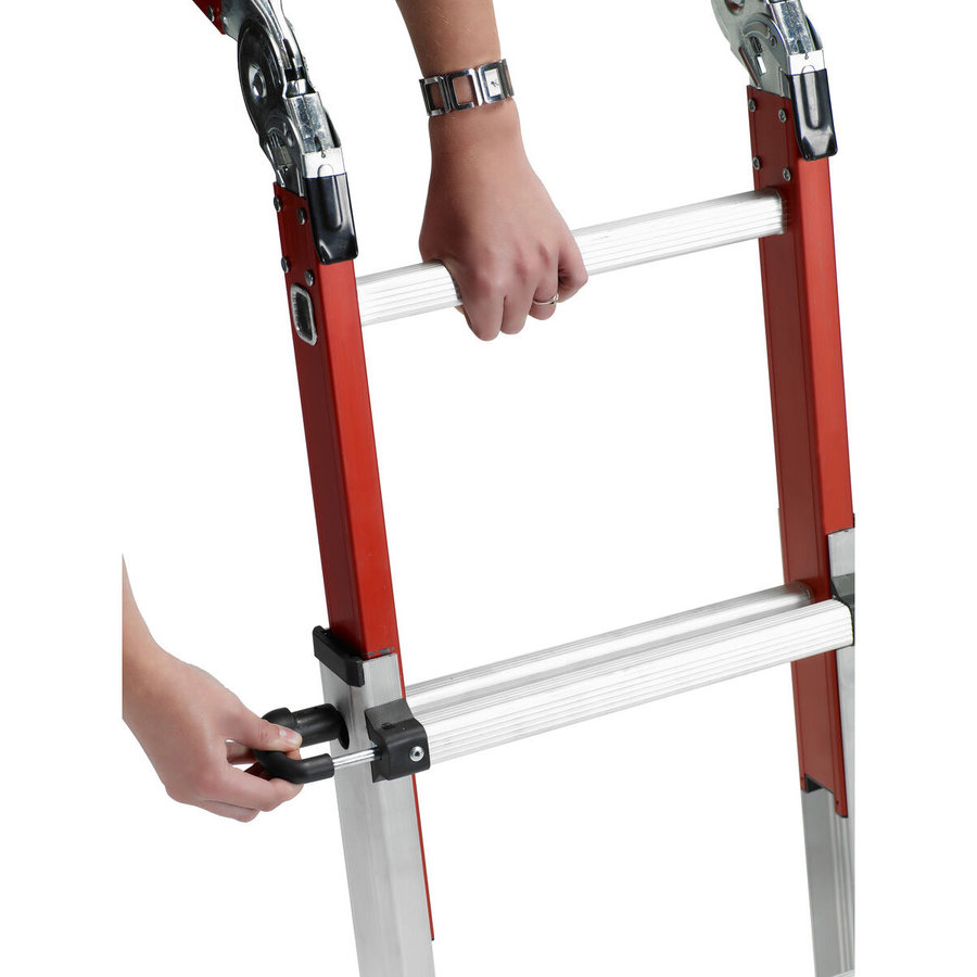 Altrex Vielzweckleiter Varitrex Do-it-All mit Alu-Plattform