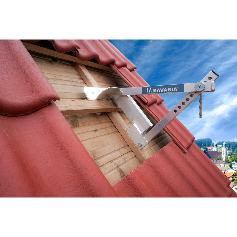 MAUDERER Set Roof Tool mit Teleskopdiele XL(Länge 2,45m -3,96m)