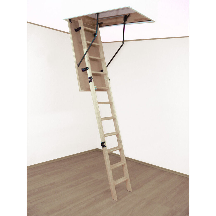 Altrex Woodytrex-Budget 3-teilige Bodentreppe (einklappbar) 120x60 cm