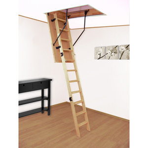 Altrex Woodytrex-Budget 3-teilige Bodentreppe (einklappbar)