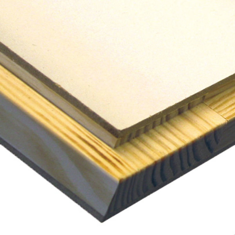 Altrex Woodytrex-Budget 3-teilige Bodentreppe (einklappbar) 120x70 cm