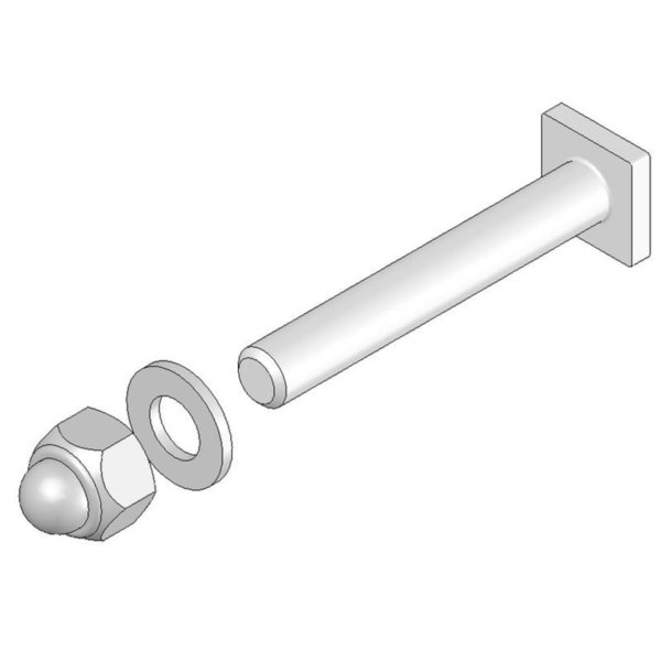 Günzburger Steigtechnik T-Nutschraube M8x55 kpl.