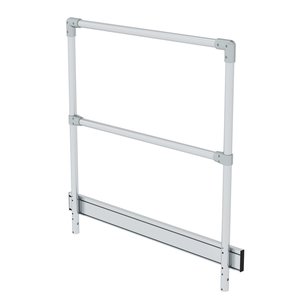 Günzburger Steigtechnik Geländer starr für Plattformlänge 1260 / 1270 mm