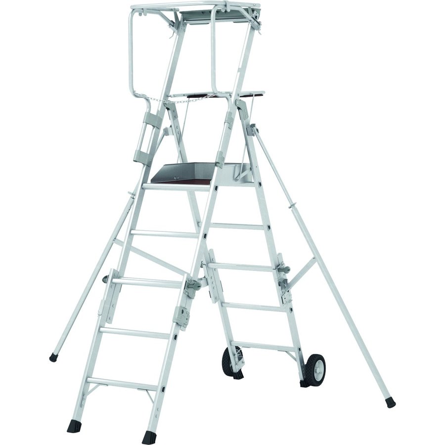 ZARGES ZAP Teleneo S - Teleskop-Plattformleiter 9 Sprossen