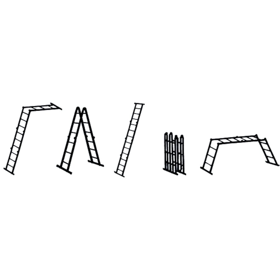 ZARGES Multitec M - Vielzweckleiter 4x3 Sprossen