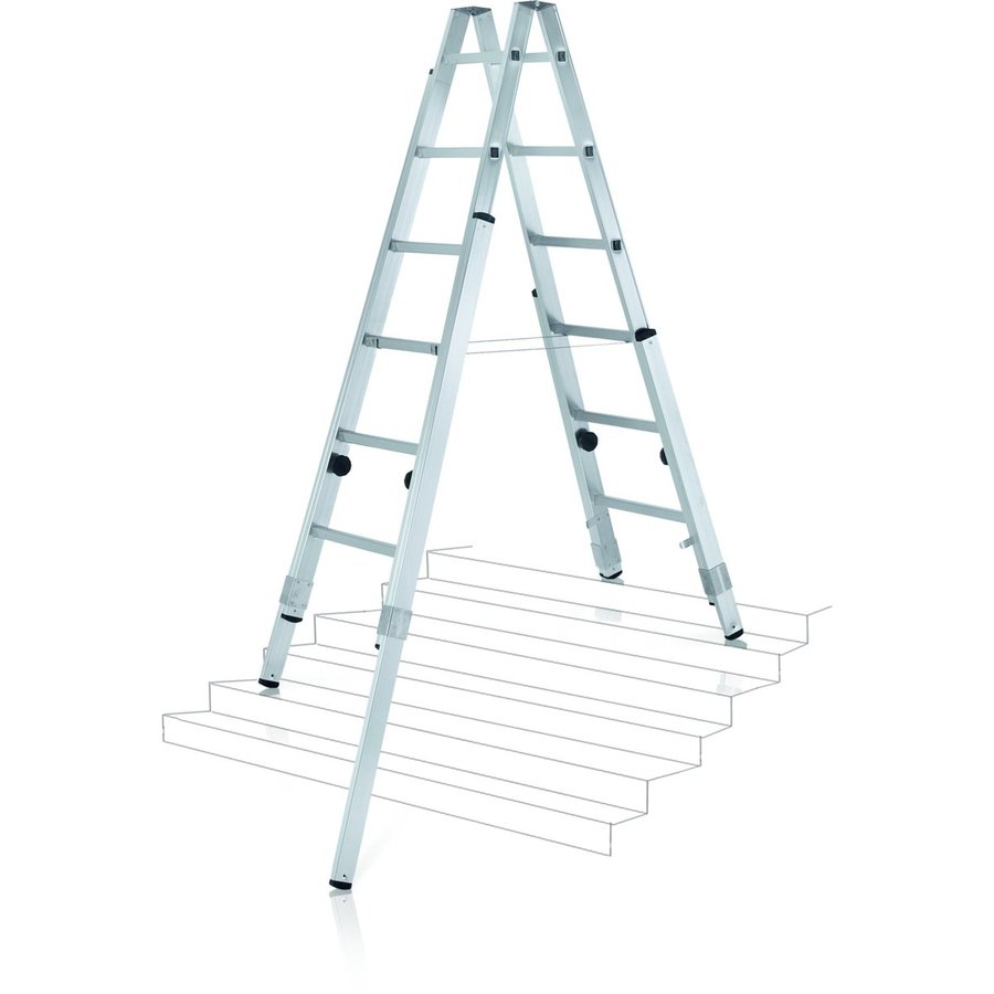 ZARGES Varioflex B - LM-Stehleiter 2x8 Sprossen