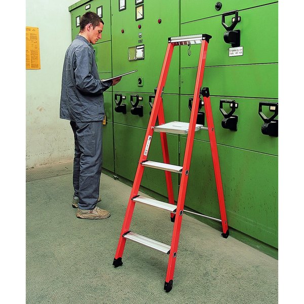ZARGES EFAmix S - Kst.-Stufen-Stehleiter 3 Stufen