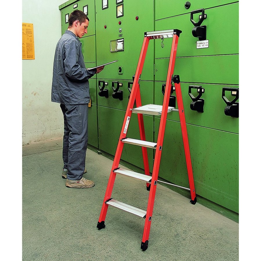 ZARGES EFAmix S - Kst.-Stufen-Stehleiter 6 Stufen