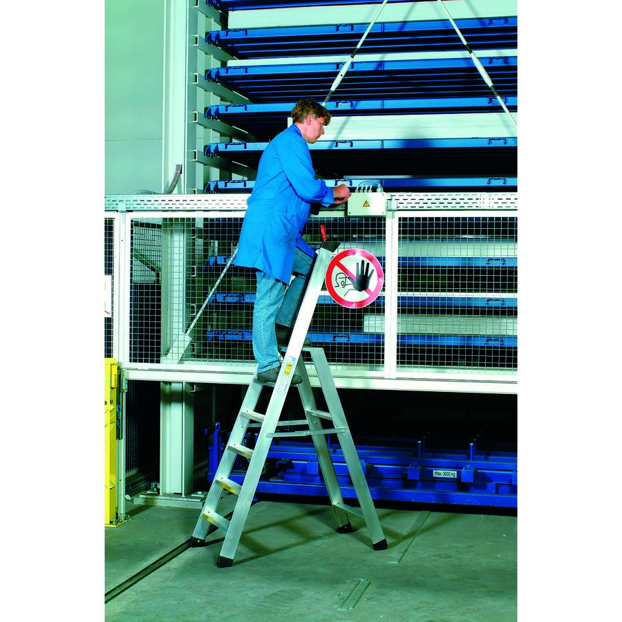 ZARGES Seventec S - LM-Stufen-Stehleiter 4 Stufen