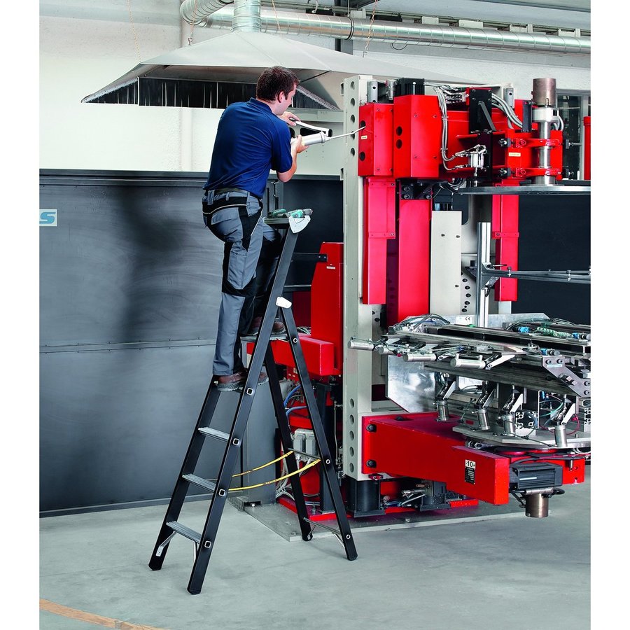 ZARGES Megastep S - LM-Stehleiter SL 4 Sprossen